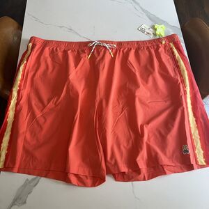 NWT Psycho Bunny Holkham Board Shorts Swim Suit Trunks Big Sz 6XL MSRP $140